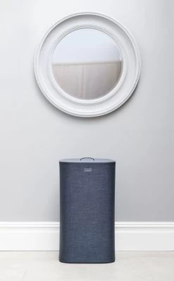 Tota Wasmand, 60 L, 2 Compartimenten, Zwart - Joseph Joseph -Schoonmaakartikelen Winkel 745x1200 2