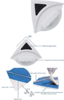 ECCEB - Magnetische Ramenwasser - Raamwisser - Dubbel Glas - Verstelbaar 13 ECCEB - Magnetische Ramenwasser - Raamwisser - Dubbel Glas - Verstelbaar -Schoonmaakartikelen Winkel 769x1200