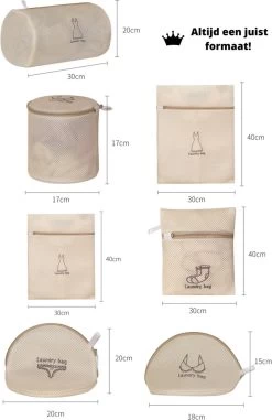 V&P Black Crown Waszakken Set Met Rits - Wasnet - Waszak - Waszakken Set Van 7 Voor Wasgoed - Waszakje Lingerie - Waszak Bh - Divers Delicaat Wasgoed - Wasnet Groot - Wasmachine Zakjes - Laundry Bag Set 9 V&P Black Crown Waszakken Set Met Rits - Wasnet - Waszak - Waszakken Set Van 7 Voor Wasgoed - Waszakje Lingerie - Waszak Bh - Divers Delicaat Wasgoed - Wasnet Groot - Wasmachine Zakjes - Laundry Bag Set -Schoonmaakartikelen Winkel 777x1200