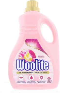 Woolite Wol & Zijde Wasmiddel Met Keratine - 32 Wasbeurten - 1,9 L -Schoonmaakartikelen Winkel 787x1200