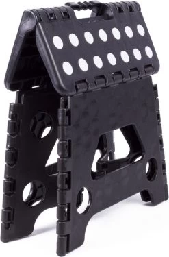 Opvouwbare Kruk - Keukentrap - Zwart 14 Opvouwbare Kruk - Keukentrap - Zwart -Schoonmaakartikelen Winkel 791x1200