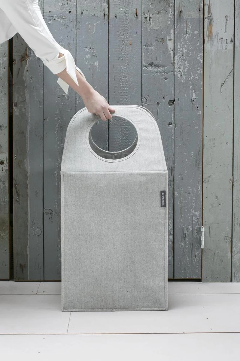 Brabantia Wasmand Met Deksel - 55 L - Grey 7 Brabantia Wasmand Met Deksel - 55 L - Grey - Afbeelding 5