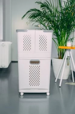 Sens Design Wasmanden Met Deksel - Wassorteerder 3 Vakken Op Wieltjes -Schoonmaakartikelen Winkel 800x1200 26