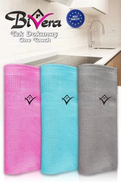 Bivera - Schoonmaakdoeken - Microvezeldoekjes - Microvezeldoeken - Vlekvrij - 3 Stuks