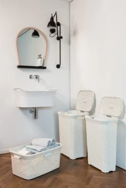 Curver Style Wasmand Met Deksel - 60L - Vintage Wit -Schoonmaakartikelen Winkel 801x1200 1