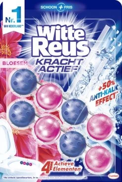 Witte Reus Kracht Actief Toiletblok - Bloesem - WC Blokjes Voordeelverpakking - 20 Stuks -Schoonmaakartikelen Winkel 801x1200 6