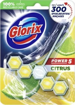 Glorix Power 5 Toiletblokken - Citroen - 9 Stuks - Voordeelverpakking 19 Glorix Power 5 Toiletblokken - Citroen - 9 Stuks - Voordeelverpakking -Schoonmaakartikelen Winkel 861x1200 3