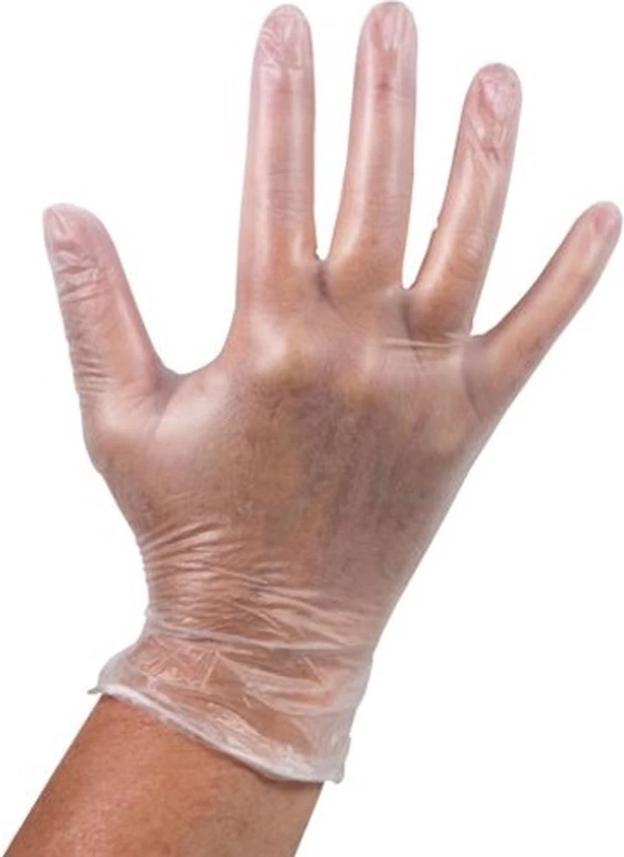 Merkloos Wegwerp Handschoenen - Vinyl Handschoenen - Poedervrij - Wit - Maat M - 100 Stuks 3 Merkloos Wegwerp Handschoenen - Vinyl Handschoenen - Poedervrij - Wit - Maat M - 100 Stuks