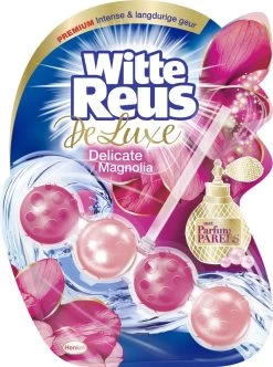 Witte Reus DeLuxe Toiletblok - Delicate Magnolia - WC Blokjes Voordeelverpakking - 10 Stuks -Schoonmaakartikelen Winkel 894x1200 1