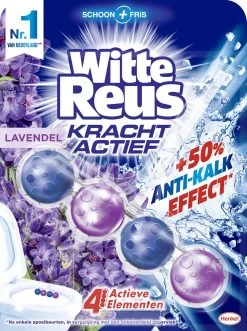 Witte Reus Kracht Actief Toiletblok - Lavendel - WC Blokjes Voordeelverpakking - 10 Stuks -Schoonmaakartikelen Winkel 896x1200 7