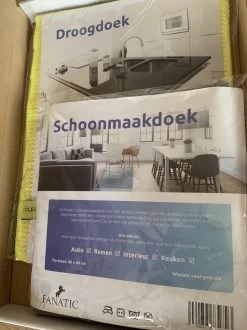 Merkloos Ramenset Raamdoeken Microvezel Glasdoeken Droogdoek Ramen Clean Dry Geel/Grijs -Schoonmaakartikelen Winkel 899x1200 26