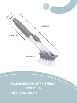 OXO Good Grips Afwasborstel Met Zeepdispenser -Schoonmaakartikelen Winkel 899x1200 3