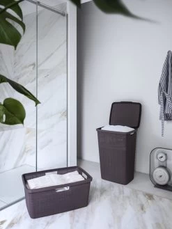 Curver Jute Wasmand Met Deksel - 58L - Donkergrijs -Schoonmaakartikelen Winkel 900x1200 18