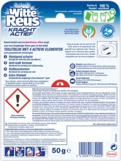 Witte Reus Kracht Actief Toiletblok - Bloesem - WC Blokjes Voordeelverpakking - 10 Stuks 32 Witte Reus Kracht Actief Toiletblok - Bloesem - WC Blokjes Voordeelverpakking - 10 Stuks -Schoonmaakartikelen Winkel 900x1200 22