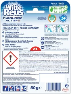 Witte Reus Turquoise Actief Toiletblok - Pacific - WC Blokjes Voordeelverpakking - 10 Stuks -Schoonmaakartikelen Winkel 901x1200 4