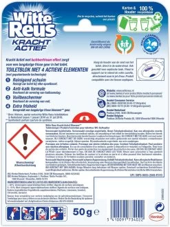 Witte Reus Kracht Actief Toiletblok - Bloesem - WC Blokjes Voordeelverpakking - 10 Stuks 24 Witte Reus Kracht Actief Toiletblok - Bloesem - WC Blokjes Voordeelverpakking - 10 Stuks -Schoonmaakartikelen Winkel 901x1200 6