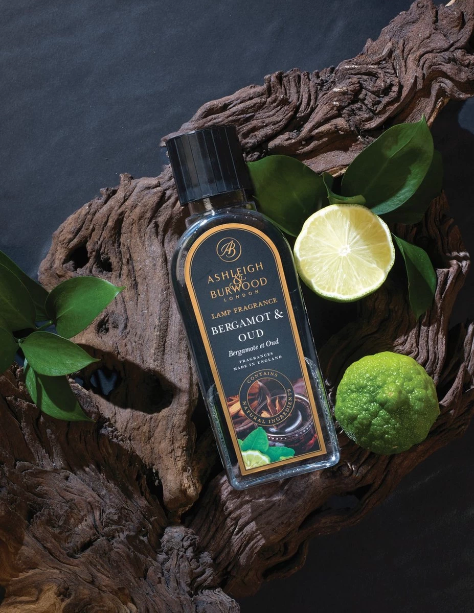 Ashleigh & Burwood Lampenolie Geurolie Bergamot & Oud 500ml