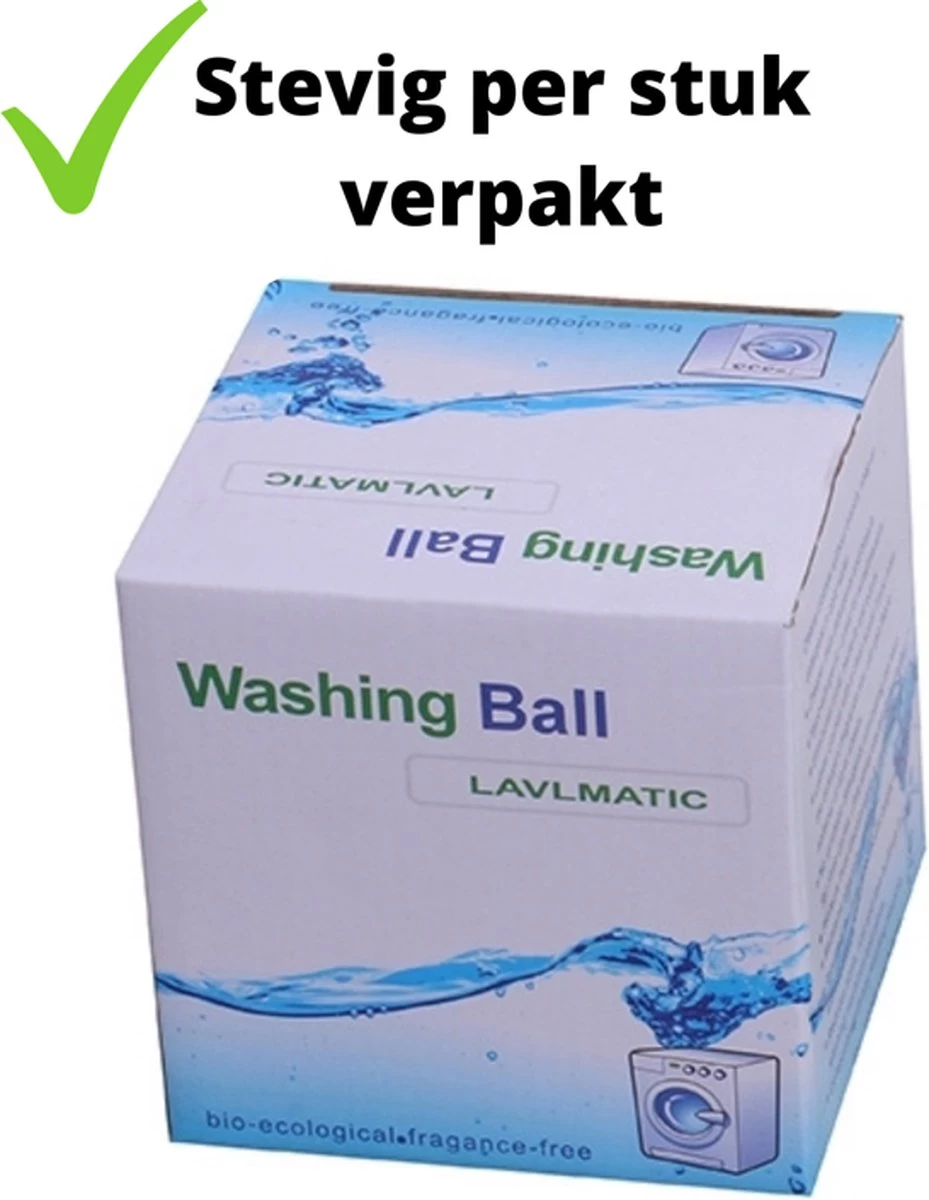 Merkloos V&P Wasbol Set Van 2 - Ecologische Wasbal - Keramische Balletjes - Duurzaam - Blauw - Wasmachine Reiniger - Wasmachine - Zonder Gebruik Van Wasmiddel 4 Merkloos V&P Wasbol Set Van 2 - Ecologische Wasbal - Keramische Balletjes - Duurzaam - Blauw - Wasmachine Reiniger - Wasmachine - Zonder Gebruik Van Wasmiddel - Afbeelding 2