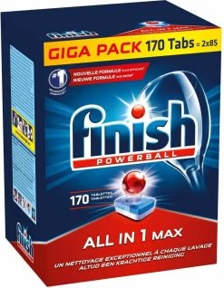 Finish All In 1 Max Regular - Vaatwastabletten - 170 Stuks - Voordeelpak 13 Finish All In 1 Max Regular - Vaatwastabletten - 170 Stuks - Voordeelpak -Schoonmaakartikelen Winkel 931x1200 1