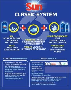 SUN® Sun Vaatwas Spoelglans - 6 X 1 L - Voordeelverpakking -Schoonmaakartikelen Winkel 951x1200