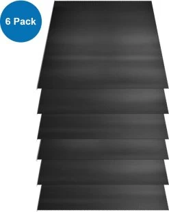 MMOBIEL 6 Pack Microfiber Reinigingsdoeken Wasbaar - 18 X 15cm - Zwart -Schoonmaakartikelen Winkel 960x1200 13