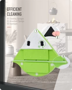 2 Stuks Magnetische Raamwisser Voor Dubbelglas - Ruitenreiniger - Ramenwasser - Magneet Ruitenwisser -Schoonmaakartikelen Winkel 960x1200 2