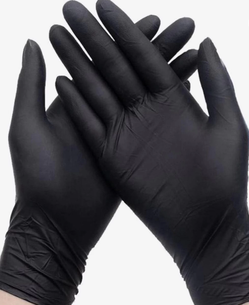Handschoenen Wegwerp Nitril - Latex Vrij - Ongepoederd - Zwart - Maat L - 100 Stuks - Nitril Handschoenen - Latex Handschoenen Poedervrij - Restaurant - Schoonmaak - Kapper - Hygiene 3 Handschoenen Wegwerp Nitril - Latex Vrij - Ongepoederd - Zwart - Maat L - 100 Stuks - Nitril Handschoenen - Latex Handschoenen Poedervrij - Restaurant - Schoonmaak - Kapper - Hygiene