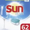 SUN® Sun All-in 1 Normaal Vaatwastabletten - 62 Tabletten - Voordeelverpakking -Schoonmaakartikelen Winkel 995x1200 1